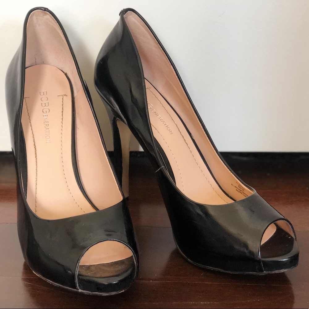 BCBGeneration Black Heels